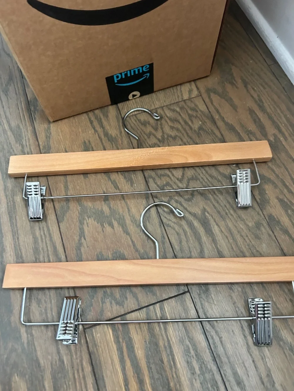 Wooden pants hangers